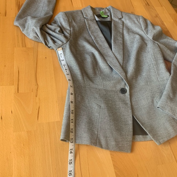 Worthington one button grey blazer size 4 - Picture 8 of 14